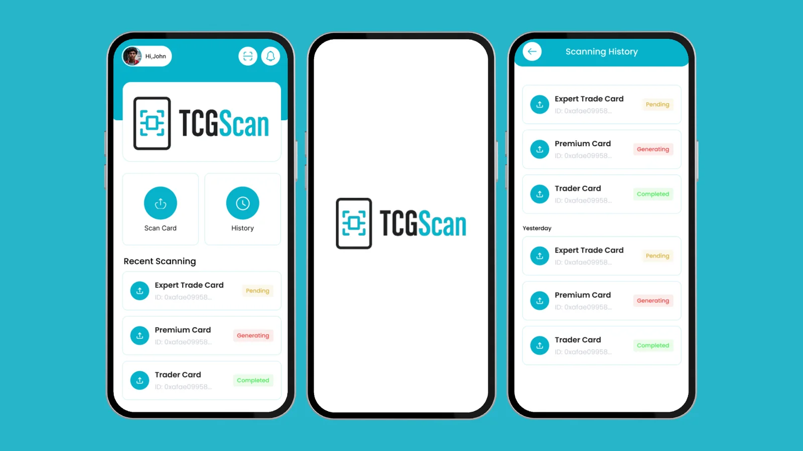 TCG Scan — slide 1